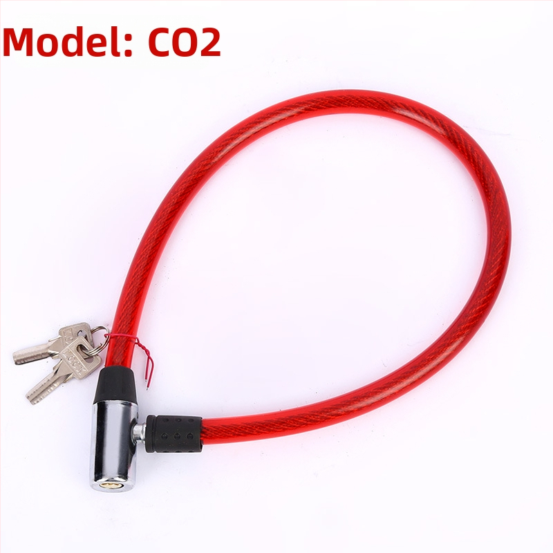 Oakman T01 plieninės vielos spyna elektriniam automobiliui, apsauga nuo vagystės, pritaikomas apdorojimas, naujas kinų stilius