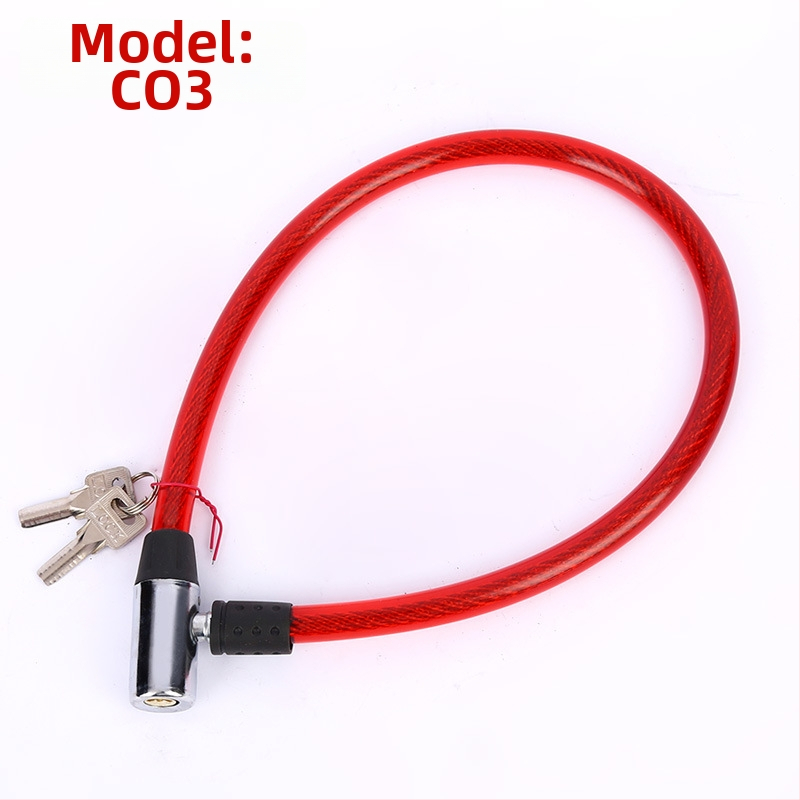 Oakman T01 plieninės vielos spyna elektriniam automobiliui, apsauga nuo vagystės, pritaikomas apdorojimas, naujas kinų stilius