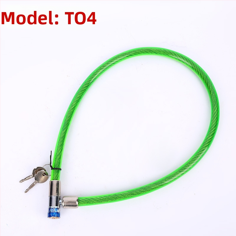 Oakman T01 plieninės vielos spyna elektriniam automobiliui, apsauga nuo vagystės, pritaikomas apdorojimas, naujas kinų stilius