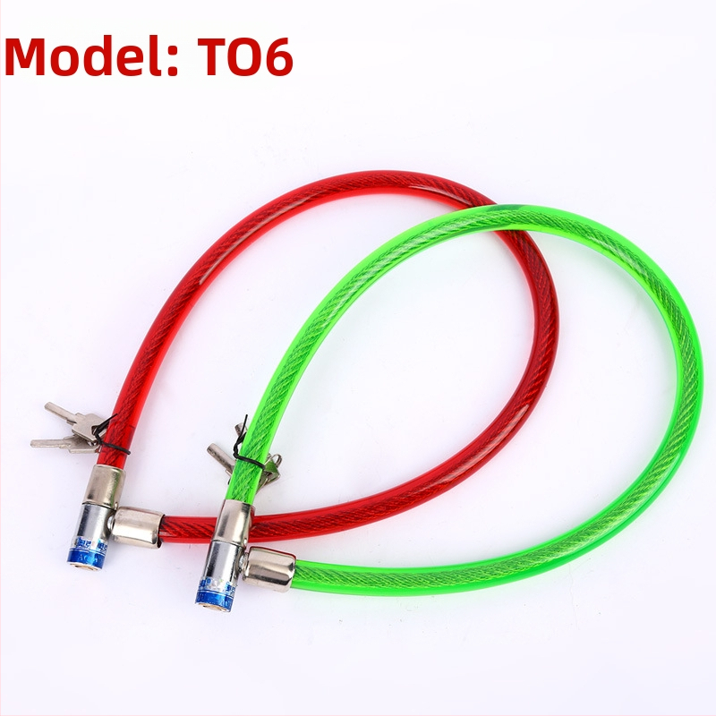 Oakman T01 plieninės vielos spyna elektriniam automobiliui, apsauga nuo vagystės, pritaikomas apdorojimas, naujas kinų stilius