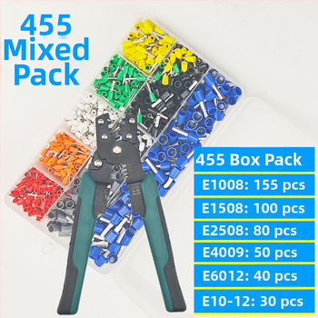 Weilian krimpt terminalas, Europos stiliaus vamzdinio tipo terminalas, iš anksto izoliuotas, dėžutėje pakuotas rinkinys