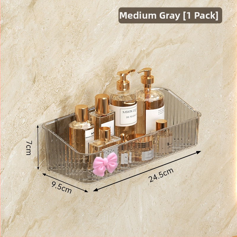 Plastikinis sieninis vonios laikiklis, 1 lygis, modelis -985