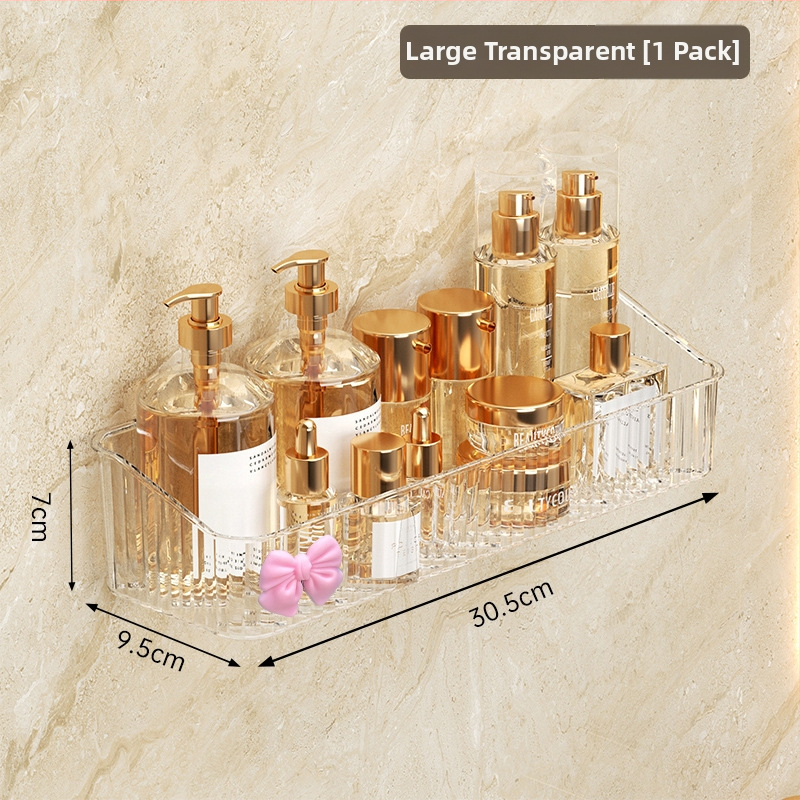 Plastikinis sieninis vonios laikiklis, 1 lygis, modelis -985