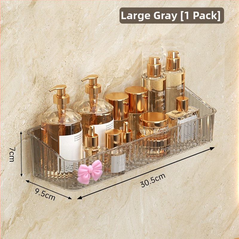 Plastikinis sieninis vonios laikiklis, 1 lygis, modelis -985