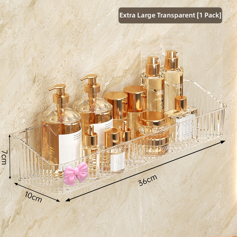 Plastikinis sieninis vonios laikiklis, 1 lygis, modelis -985