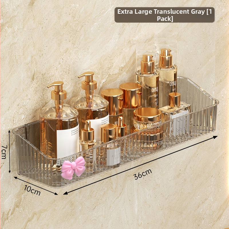 Plastikinis sieninis vonios laikiklis, 1 lygis, modelis -985