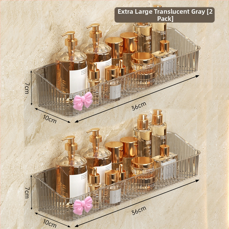 Plastikinis sieninis vonios laikiklis, 1 lygis, modelis -985