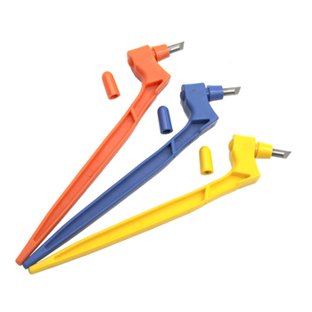 Ručný gravírovací rez na papier, 360° otáčajúci rez, trojhlavý univerzálny nô na papier, priemer rukoväte 8, Mr Drill