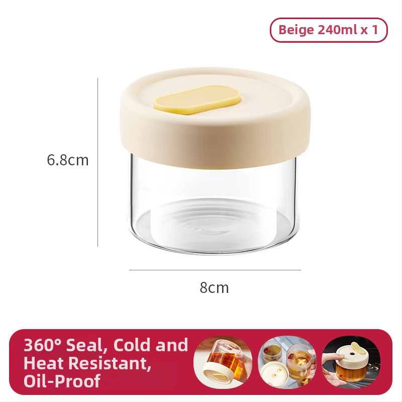 Aukštos borosilikatinio stiklo cilindrinė sriubos laikymo dėžutė su spaustu logotipu ir pritaikymu