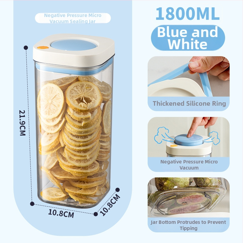 PET plastikoje pagamintas vakuuminis sandėliavimo indas, maisto kokybės, kvadratinė forma, 301–500 ml, skirtas kavos pupelėms ir grūdams