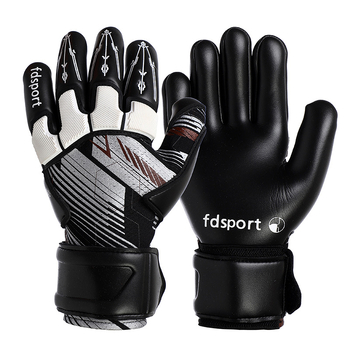 Flying Shield 8.0 väravavahi käekindad, ilma sõrmede kaitse, libisemiskindlad, kulumiskindlad, lame peopesa sisemise õmblusega, 4 mm lateks