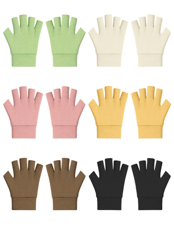 Flīsa velosipēdu cimdi, īsi pirksti, vidēja biezuma, unisex, sportam un braukšanai ar velosipēdu