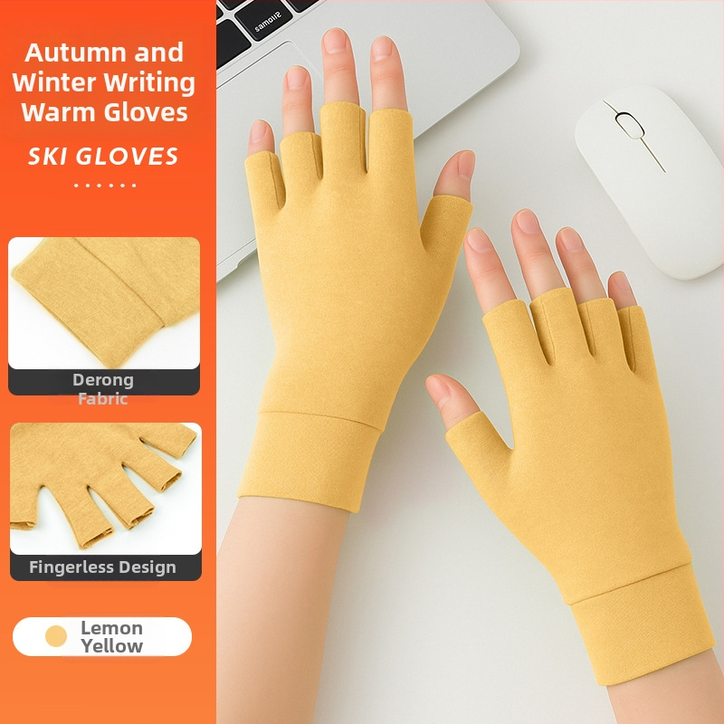 Flīsa velosipēdu cimdi, īsi pirksti, vidēja biezuma, unisex, sportam un braukšanai ar velosipēdu