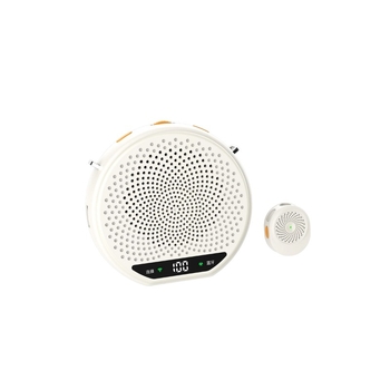 GT13 bežični pojačivač s kaišem mikrofonom za predavanja, izlazna snaga 0,5 W, frekvencijski odziv 100 Hz–20 kHz, SNR ≥95 dB, trajanje baterije 6–8 h