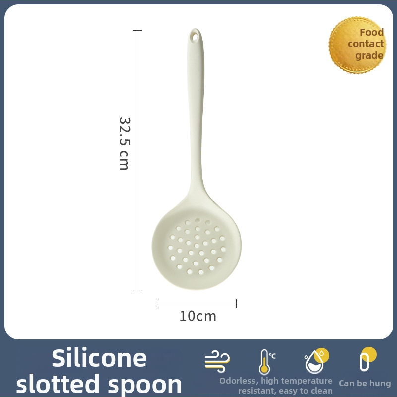 Silicone spatulų rinkinys su medine rankena, atsparus aukštai temperatūrai, nelimpan