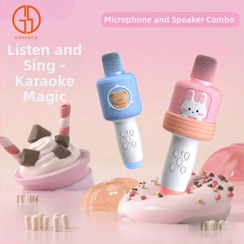 Karaoke mikrofón a reproduktor všetko v jednom – Model K7, Bluetooth 5.3, vstavaná batéria, rozsah frekvencií 20 Hz–20 kHz, SNR ≥75 dB