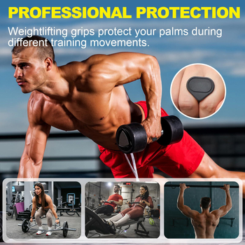 Rankos stiprinimo įrankis su silikono delnų apsauga, neslīdinti rankena, tinkamas kasdienėms treniruotėms