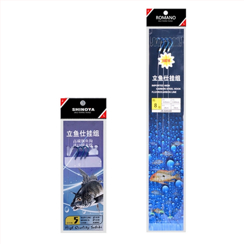 Romano āķis ar auklu Nr. 6, jūras makšķerēšana no laivas