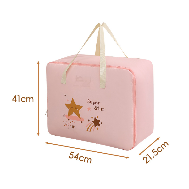 Guļammaisu uzglabāšanas soma bērnudārzam - Poliesteris, 56-75 L, Anime raksts, Mājas uzglabāšana