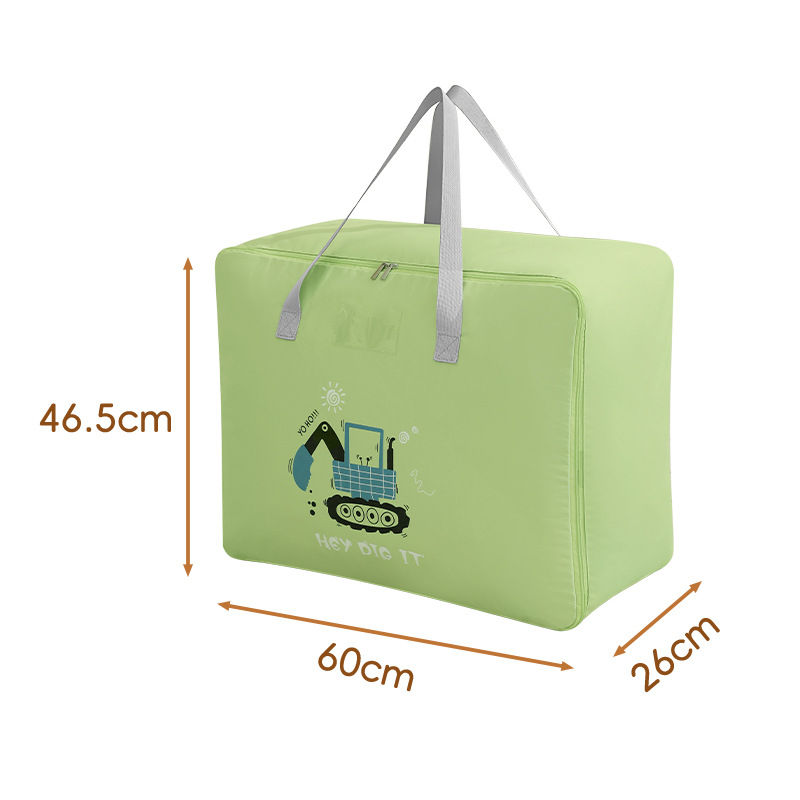 Guļammaisu uzglabāšanas soma bērnudārzam - Poliesteris, 56-75 L, Anime raksts, Mājas uzglabāšana