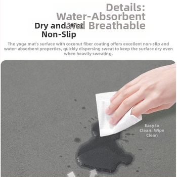 Biao King PU joogamat, 5 mm paksus, 3200 g, geomeetriline muster