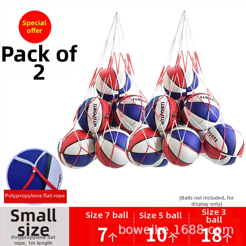 Krepšinio tinklinio krepšys, didelės talpos kamuolių saugojimo krepšys krepšiniui, futbolui ir tinkliniui; medžiaga: poliesteris ir polipropolenas.