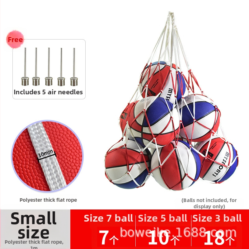 Krepšinio tinklinio krepšys, didelės talpos kamuolių saugojimo krepšys krepšiniui, futbolui ir tinkliniui; medžiaga: poliesteris ir polipropolenas.