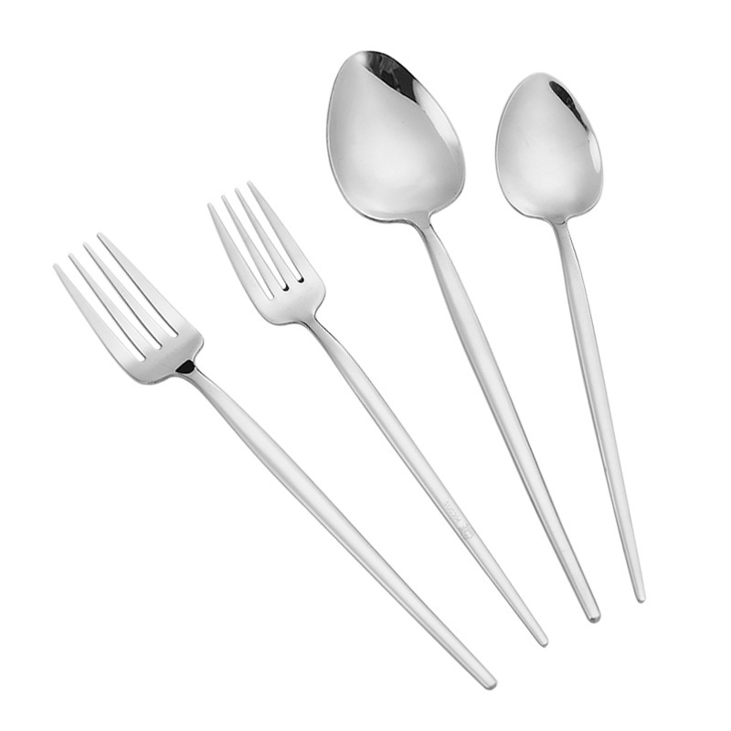 Linguri din oțel inoxidabil 304 – stil modern minimalist, finisaj oglindit, culoare solidă