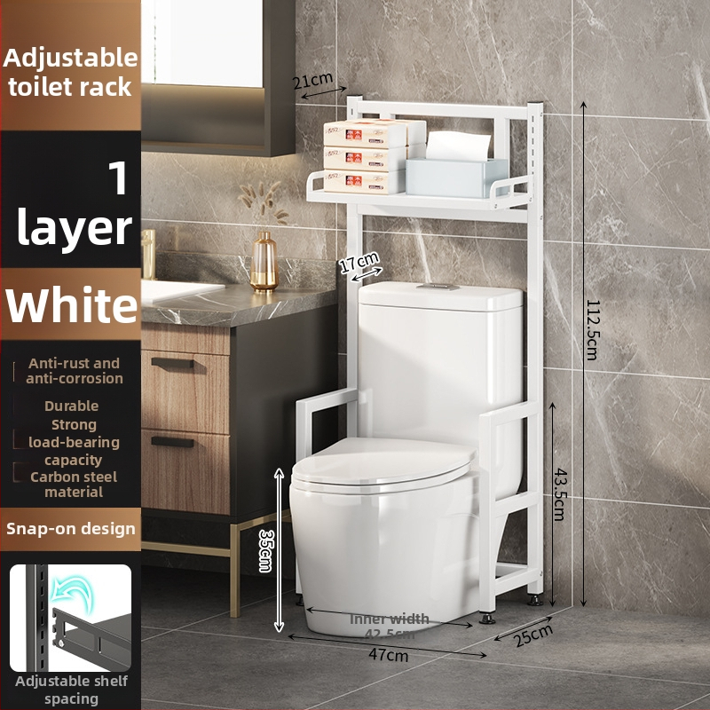 Longxia 0173-S012 3 aukštų grindų vonios kambario stovas tualetai ir skalbimo mašinai, apkrova 20 kg, paviršiaus dažai kepimo