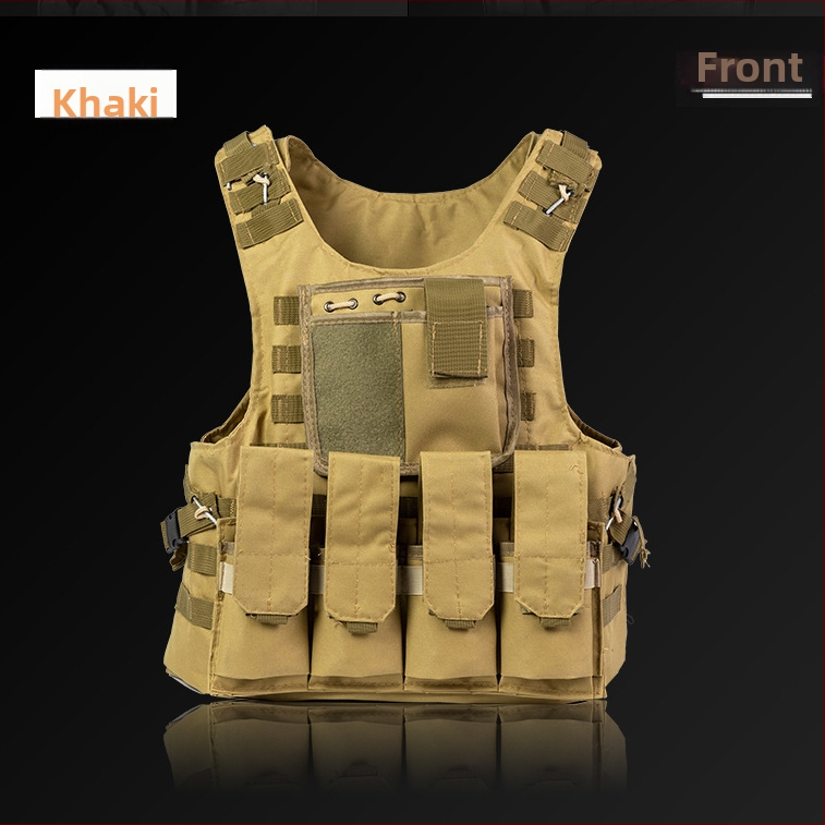 Balistinė taktikinė liemenė su kamufližu, atspari įsmeigimui, greitas atleidimas plieno siūlais, amfinis ir lengvas triląsų šarvas