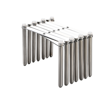 Nerūdijančio plieno ištemptinis sulankstomas šoninis laikiklis plokštėms ir puodų dangteliams laikyti, išardomas daugiakryptis virtuvės organizatorius