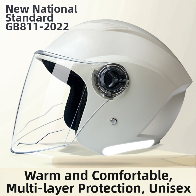 JDTK ABS pusgalvio šalmas elektriniam transportui GB811-2022B – suaugusiems, visus metų laikus, miesto vairavimui, atspari lietui