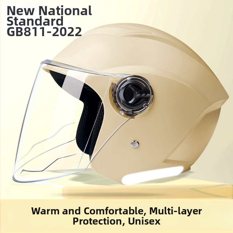 JDTK ABS pusgalvio šalmas elektriniam transportui GB811-2022B – suaugusiems, visus metų laikus, miesto vairavimui, atspari lietui