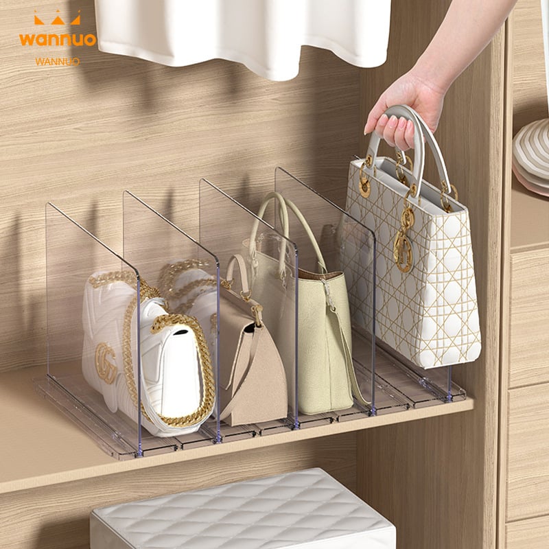 Пластмасов 5-етажен гардеробен органайзер, настолен монтаж