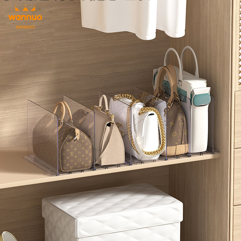 Пластмасов 5-етажен гардеробен органайзер, настолен монтаж