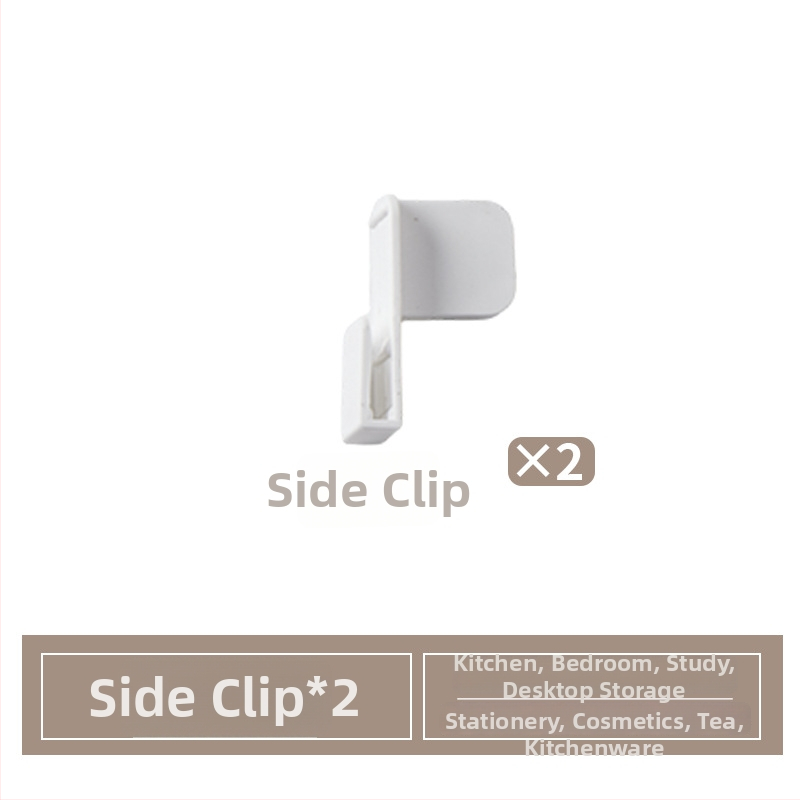 Plastikust köögikasti organiseerija teleskoopilise jaoturiga, jaapani stiil, seina imemisega paigaldus, 1 kiht, Mai Qi kaubamärk