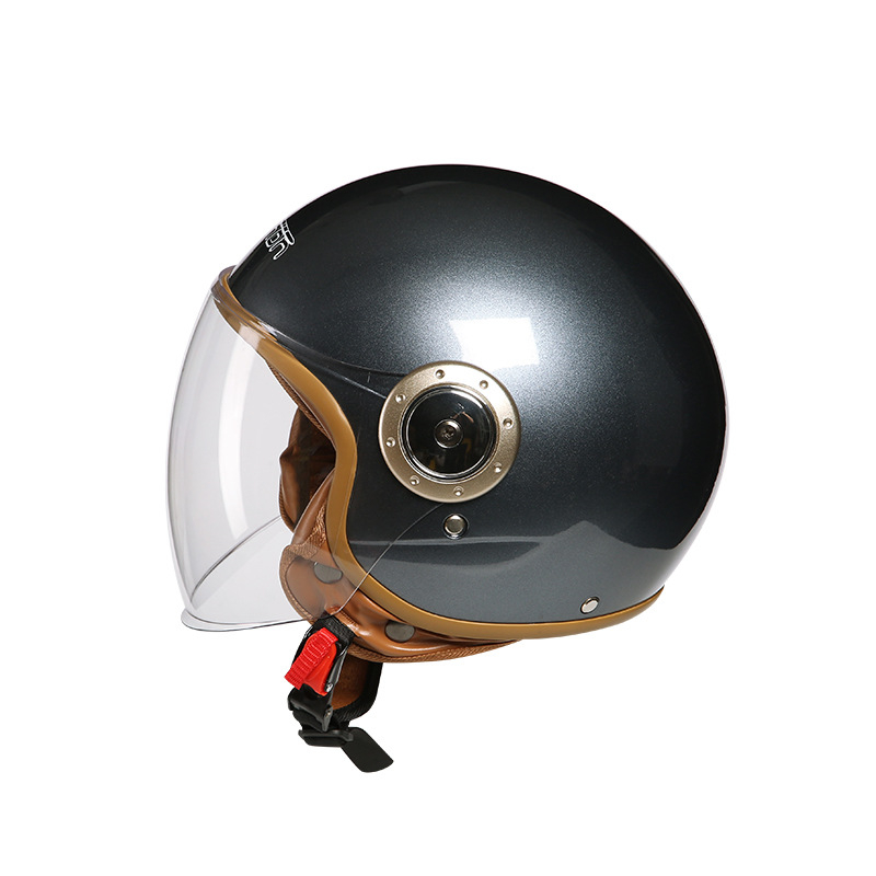 Cască de iarnă pentru motociclete electrice, Huida Flash Shield — 3C certificare, carcasă 709S, strat EPS negru, pentru deplasări zilnice