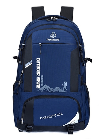 Rucsac de drumeție pentru bărbați, 56–75L, din Oxford, panou spate ergonomic, compatibil cu laptop de 15 inch, stil street pentru călătorii de recreere