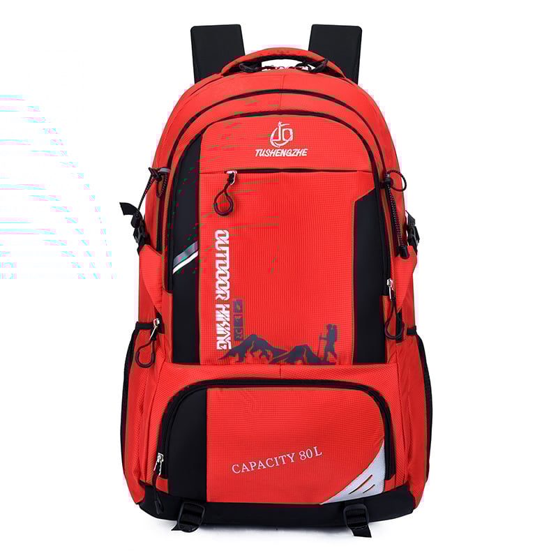 Rucsac de drumeție pentru bărbați, 56–75L, din Oxford, panou spate ergonomic, compatibil cu laptop de 15 inch, stil street pentru călătorii de recreere