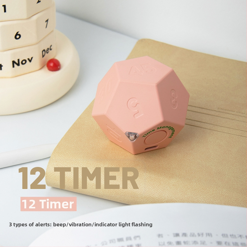 Cronometru digital cu senzor de gravitație pentru studiu și bucătărie, alimentare cu baterie, carcasă ABS