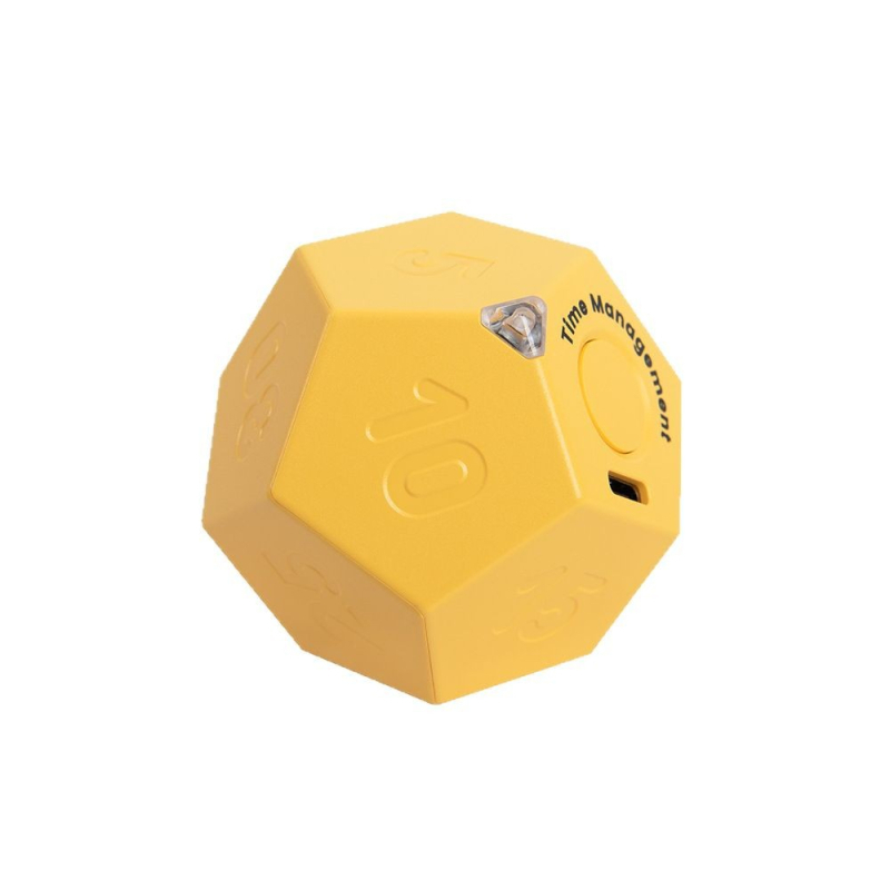 Cronometru digital cu senzor de gravitație pentru studiu și bucătărie, alimentare cu baterie, carcasă ABS