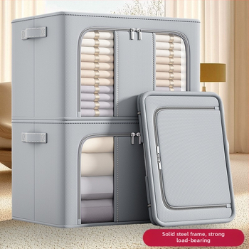 Kutija za skladištenje od Oxford tkanine, sklopiva, s ručkom, kapacitet 100–150 L