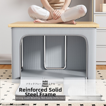 Kutija za skladištenje od Oxford tkanine, sklopiva, s ručkom, kapacitet 100–150 L