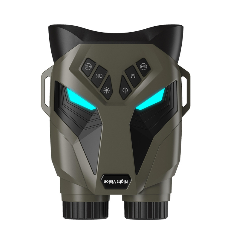 4K prenosné infračervené nočné videnie binokulárne, 8x zväčšenie, dosah 250–300 m, hmotnosť 528 g