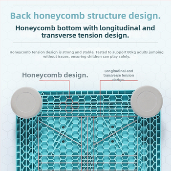 Iekštelpas bērnu trampolīna sensoriskai apmācībai un fitnesam, EVA materiāls, pielāgojama apstrāde