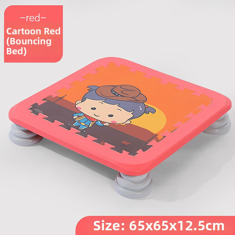 Iekštelpas bērnu trampolīna sensoriskai apmācībai un fitnesam, EVA materiāls, pielāgojama apstrāde