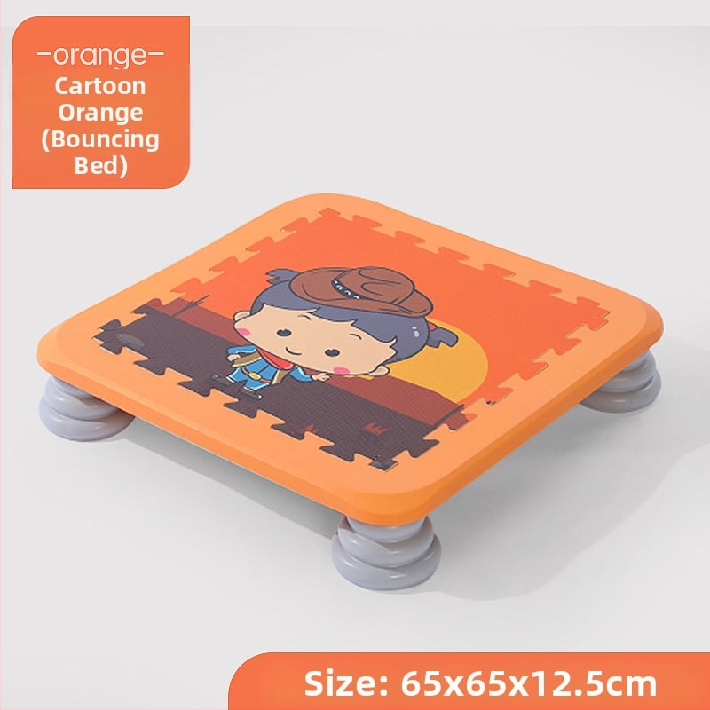 Iekštelpas bērnu trampolīna sensoriskai apmācībai un fitnesam, EVA materiāls, pielāgojama apstrāde