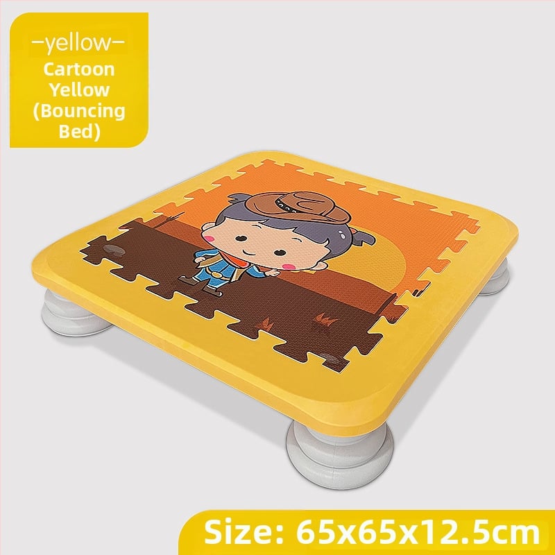 Iekštelpas bērnu trampolīna sensoriskai apmācībai un fitnesam, EVA materiāls, pielāgojama apstrāde