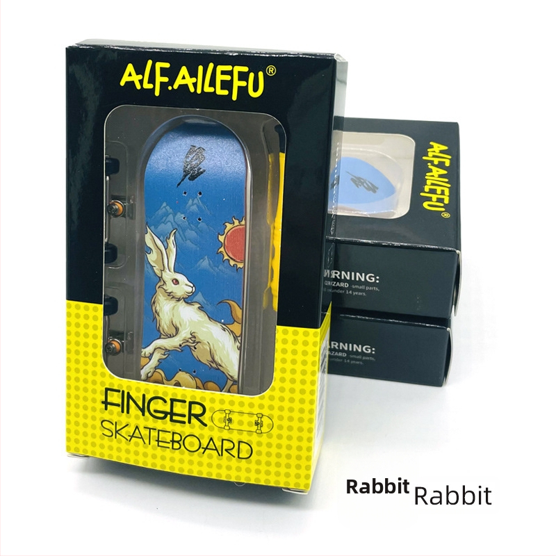 Skateboard ALF, medinė, dvigubas sūpynės mechanizmas, Alf-zodiac kolekcija