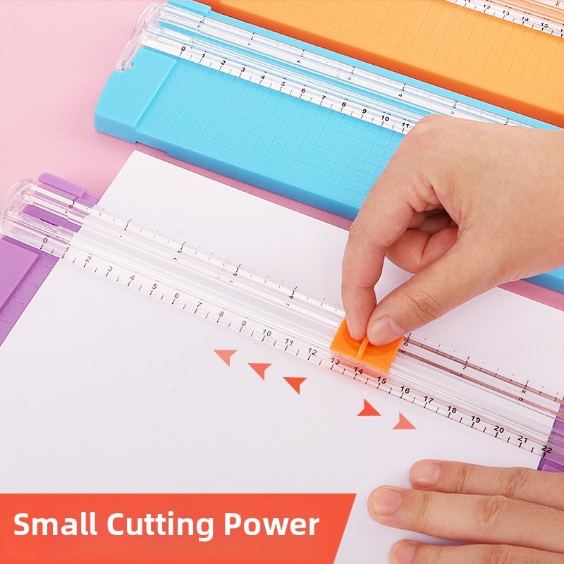 Huiding tăietor de hârtie din plastic, manual, model 1056/1057, pentru hârtie fotografică